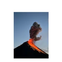 volcano eruption