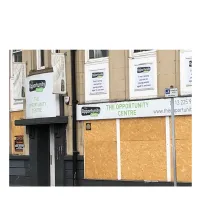 Building -'The Opportunity Centre' business closed permanently 